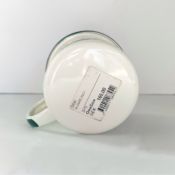 NATURKOMPANIET Enamel Camping Bear Coffee Cup Set of 2 Swedish Outdoor - Picture 5 of 5